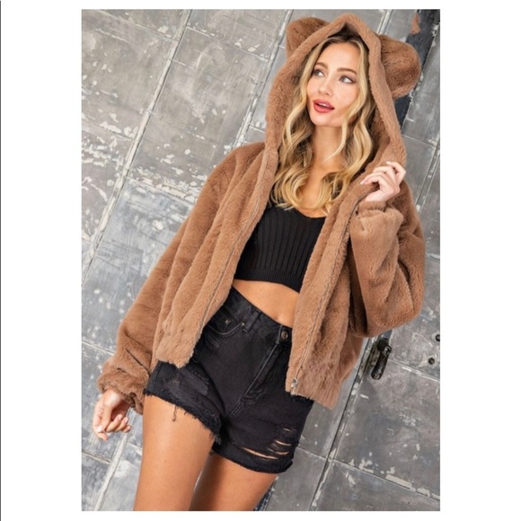 NEW! So Soft Teddy Hooded Jacket! - Picture 5 of 12